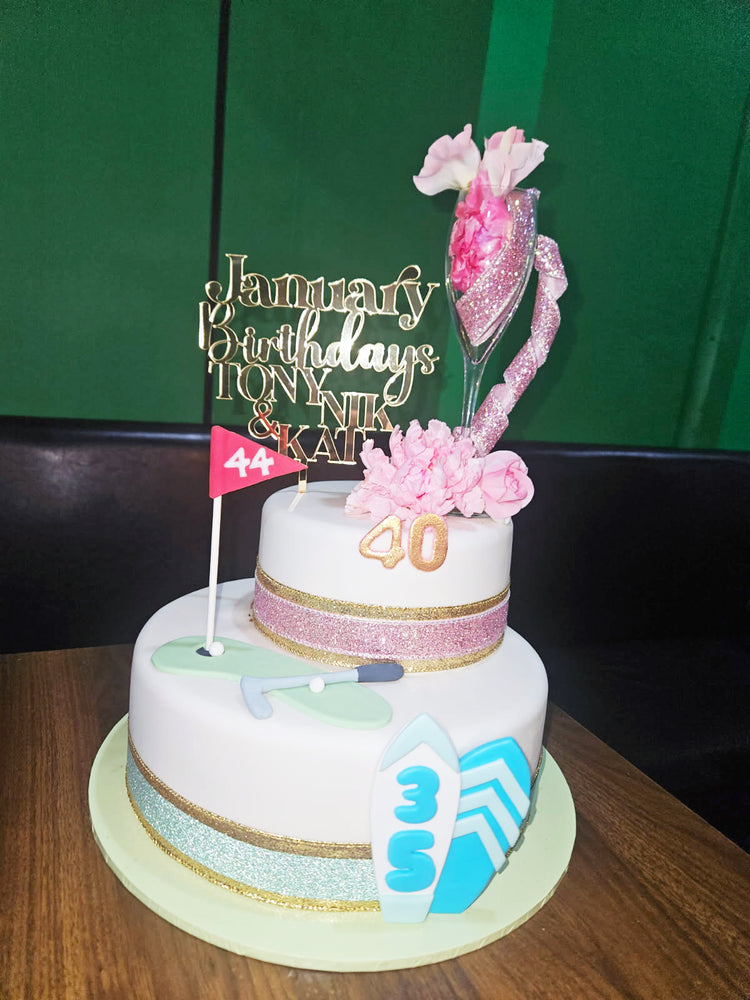 Cake Topper Celebration Acrylic