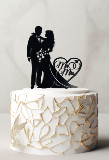 Cake Toppers - Husband & Wife Themes