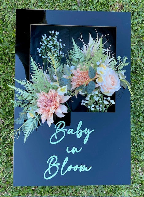 Flower Box Signs - Wooden & Acrylic