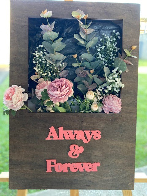 Flower Box Signs - Wooden & Acrylic