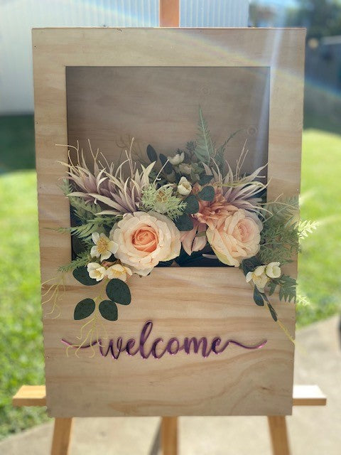 Flower Box Signs - Wooden & Acrylic