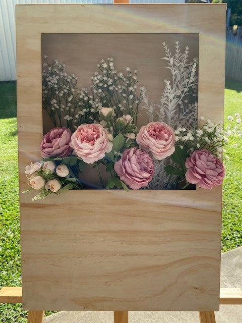 Flower Box Signs - Wooden & Acrylic