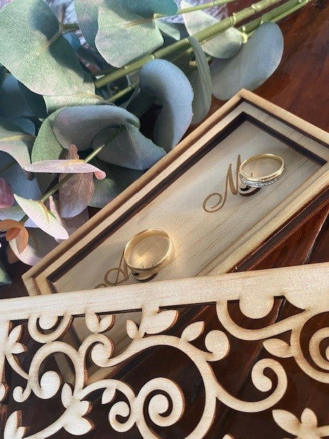 Ring Box - Beautifully crafted wooden ring boxes