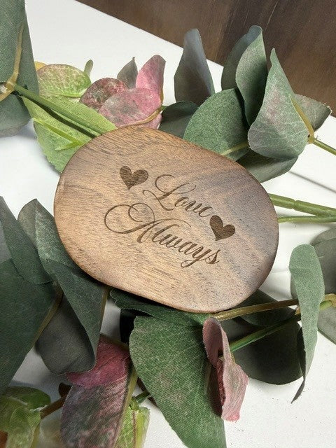 Ring Box, Trinket Box, Keepsake - Oval