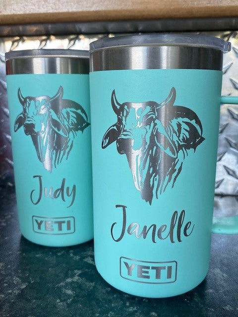 Engraving - Water Bottles, Mugs & Coolers