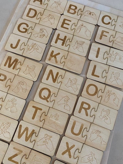 AUSLAN Alphabet Mini Puzzle