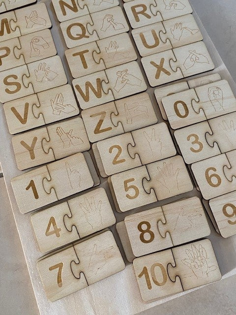 AUSLAN Alphabet Mini Puzzle