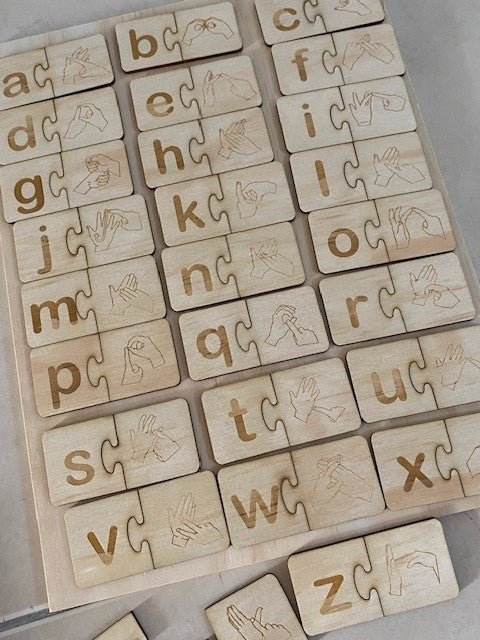 AUSLAN Alphabet Mini Puzzle