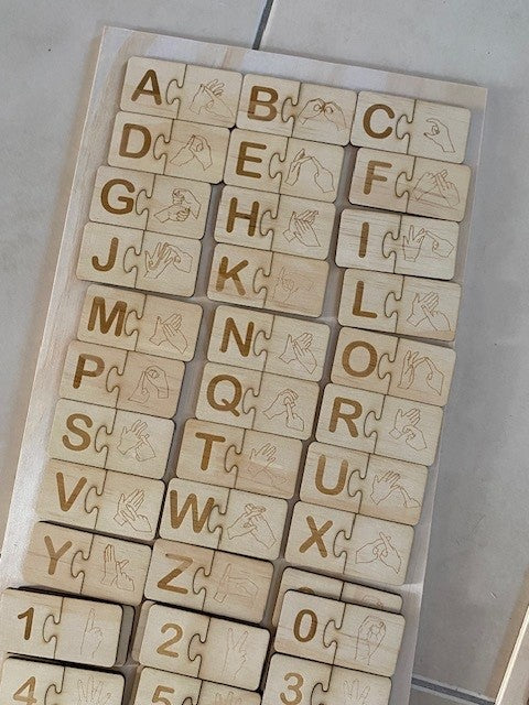 AUSLAN Alphabet Mini Puzzle