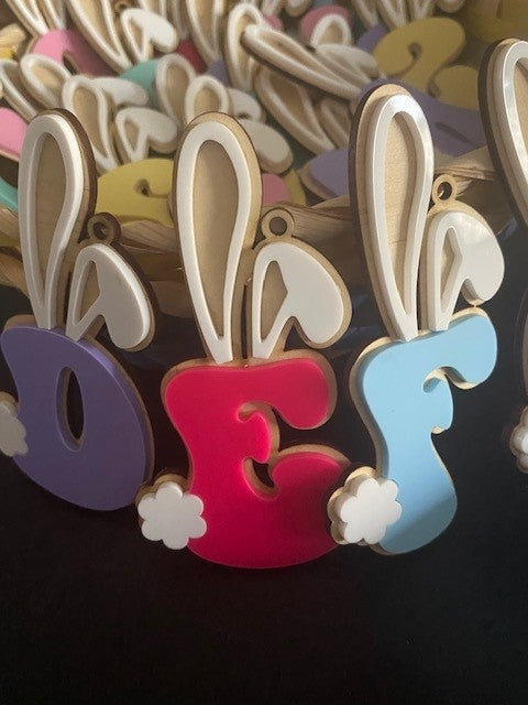 Easter Bunny Ears - Letters