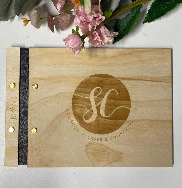 Guest Book - Wooden