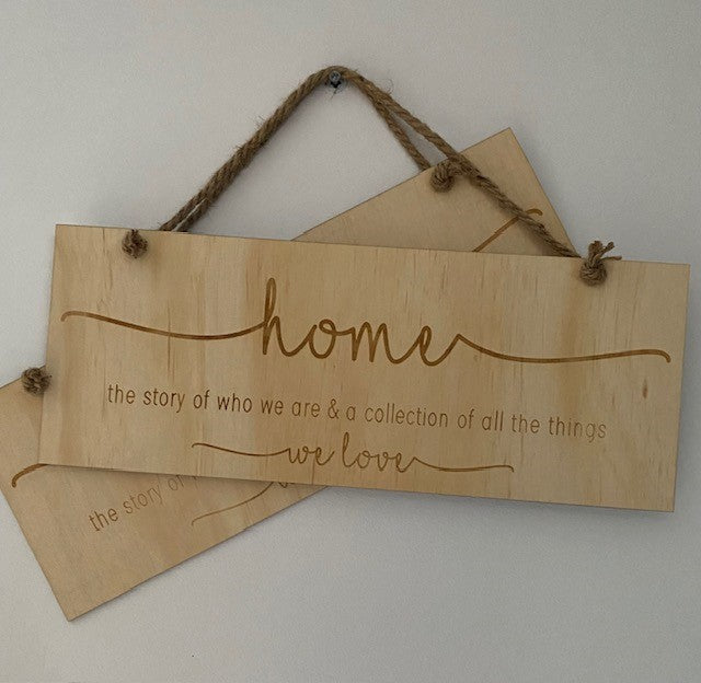 Gifts & Decor - Personalised sign