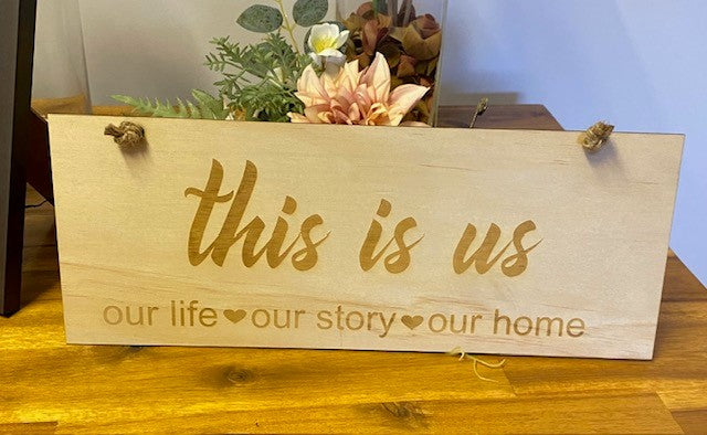 Gifts & Decor - Personalised sign