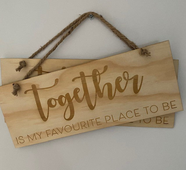 Gifts & Decor - Personalised sign