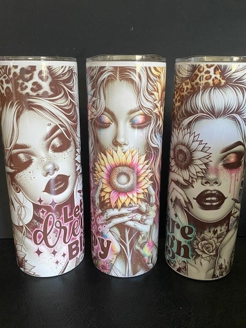 Tumblers 20oz - Girl Power - 20 Styles