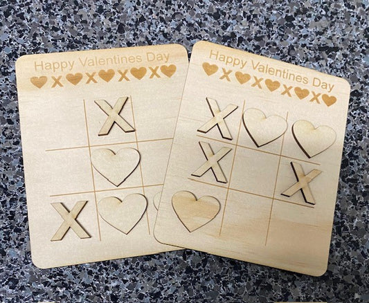 Valentines Day - Hearts & Crosses