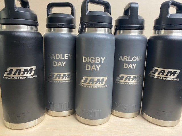 Engraving - Water Bottles, Mugs & Coolers