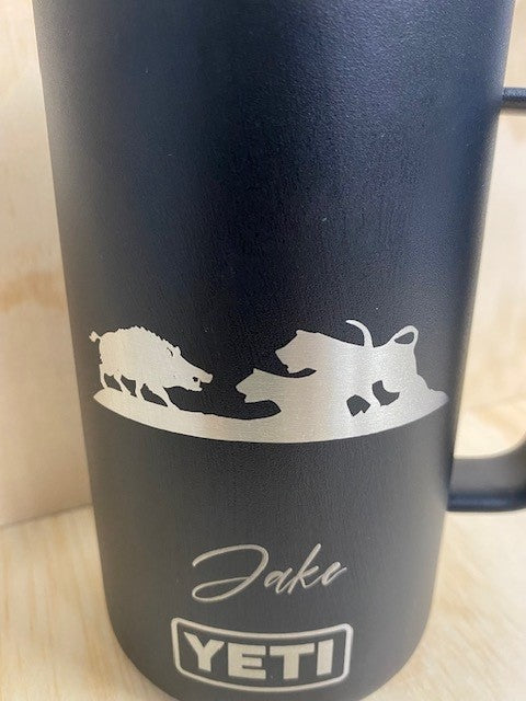 Engraving - Water Bottles, Mugs & Coolers