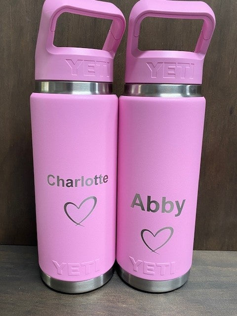 Engraving - Water Bottles, Mugs & Coolers