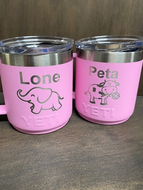 Engraving - Water Bottles, Mugs & Coolers