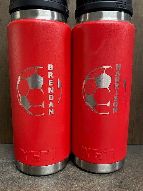 Engraving - Water Bottles, Mugs & Coolers
