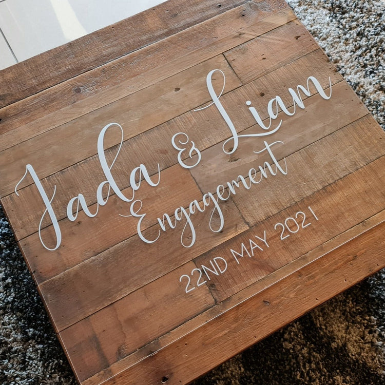 Guest Book Sign, Personalised Event Guestbook, Circle Signing Guest Board