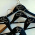 wooden coat hangers,coat hangers,wedding gifts, black coat hangers