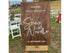 wedding,signs,wood,rustic,events