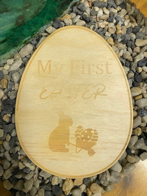 Easter - My First Easter - Plaque